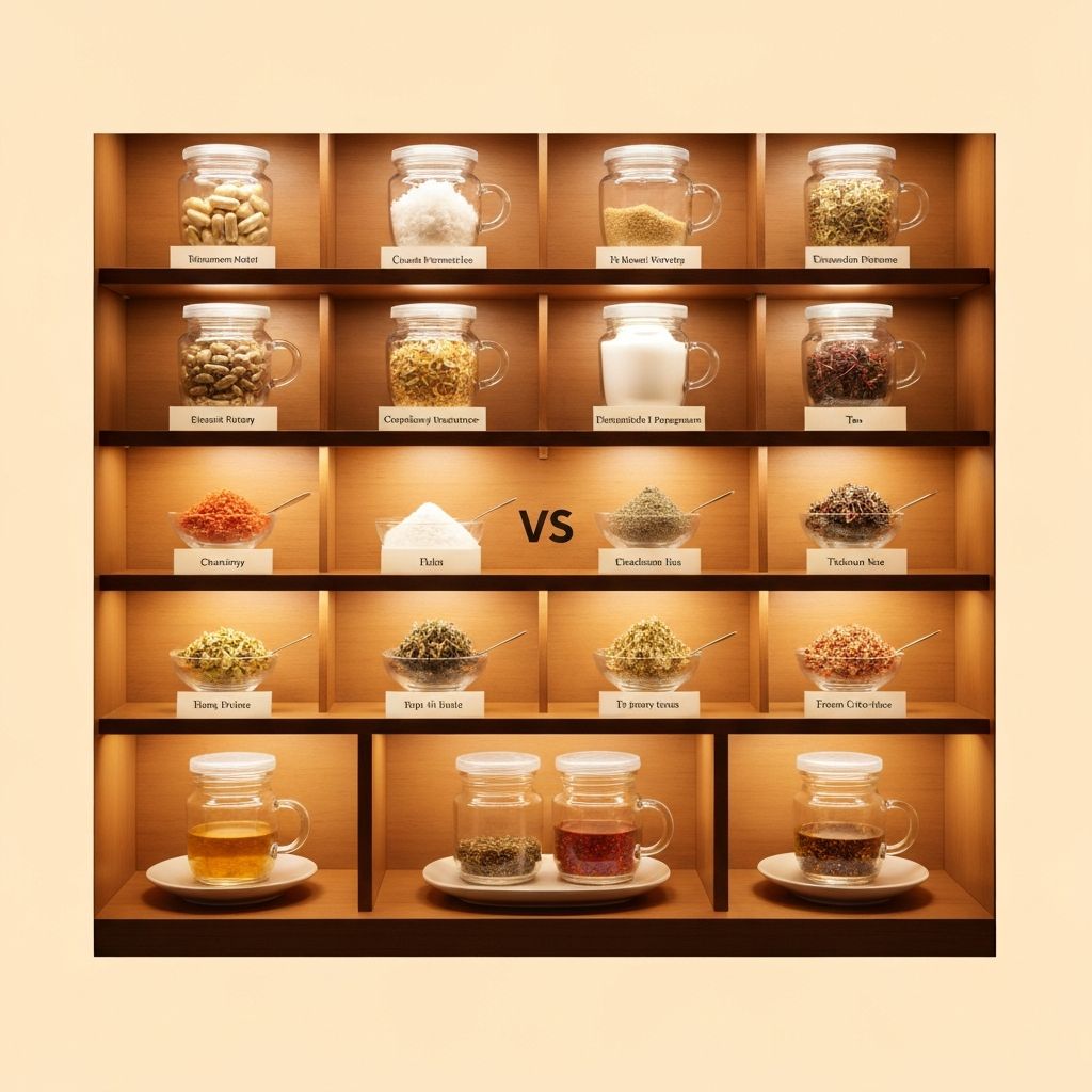 Various forms of botanical supplements